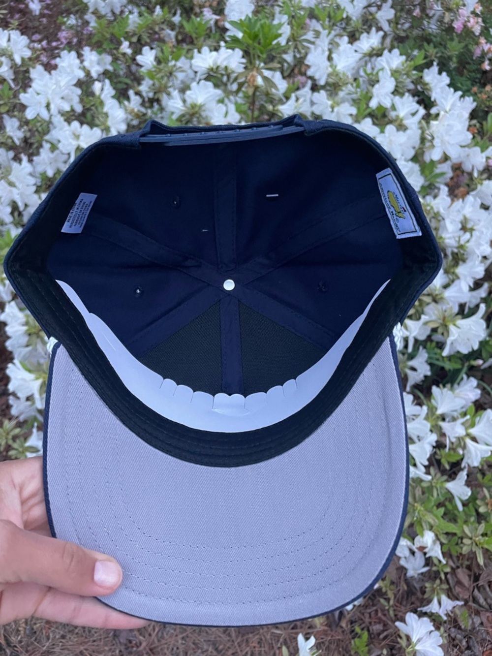 Masters Navy Blue "SKIP IT" Rope-Front Hat - Picture 4 of 4